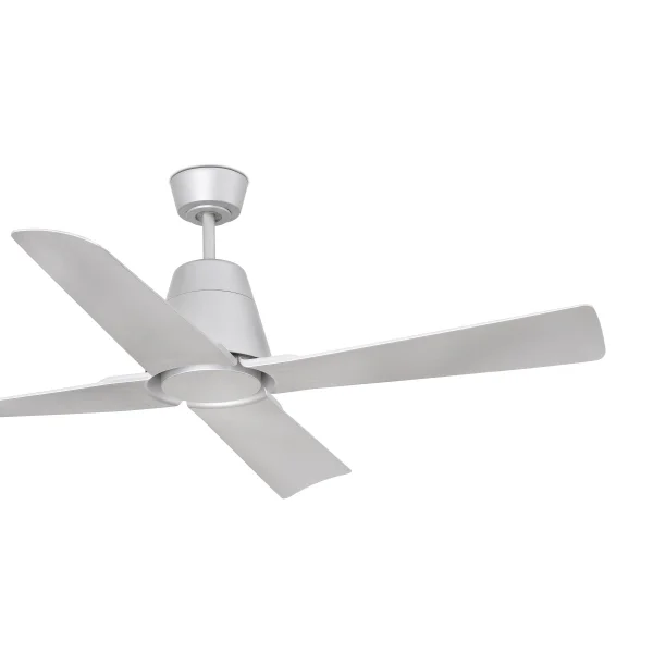Faro Typhoon - ventilateur de plafond avec télécommande - ventilateur intelligent - Ø 130 cm - IP44 - gris