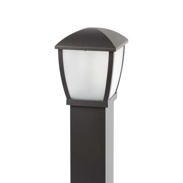 Faro Wilma - poteau de jardin - 22,5 x 22,5 x 82 cm - IP44 - gris foncé