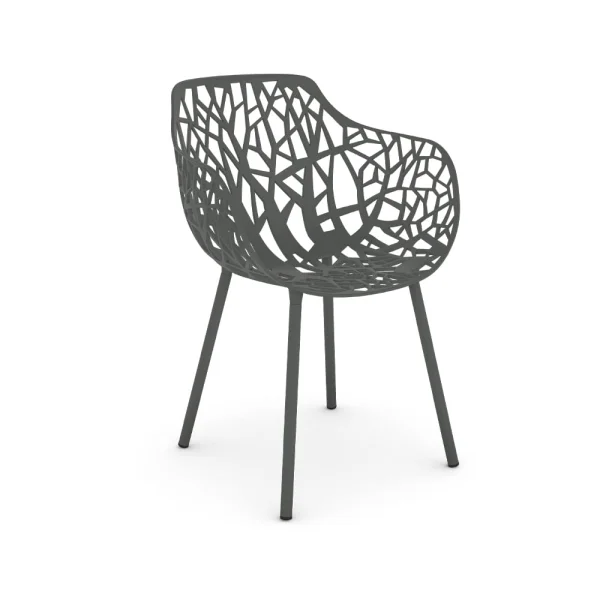 Fast Chaise Forest metallic grey
