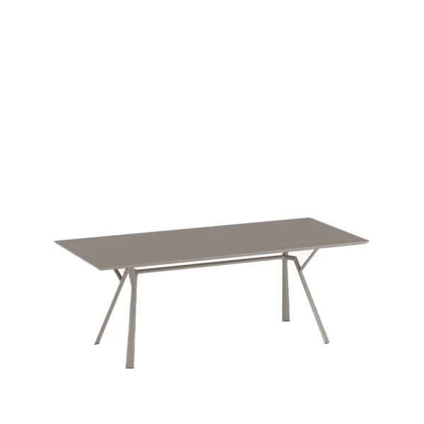 Fast Table Radice Quadra pearly gold, 90x200 cm