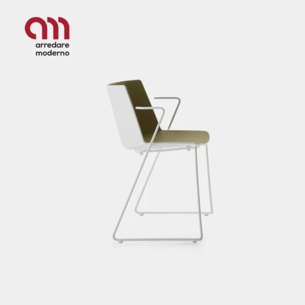 Fauteuil Aiku MDF Italia traîneau