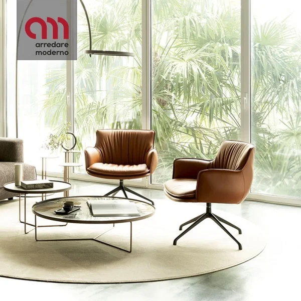 Fauteuil Rhonda Lounge Cattelan Italia