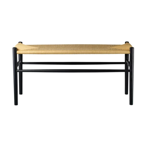 FDB Møbler Banc J163 Piano Oak black painted-nature