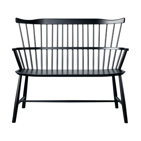 FDB Møbler Banc J52D Beech black painted