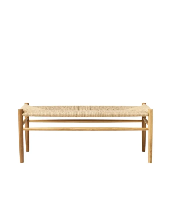 FDB Møbler Banc J83B 37x100 cm Oak nature lacquered-nature