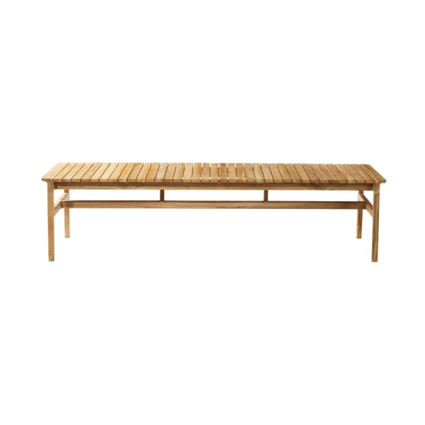 FDB Møbler Banc M10 Sammen 3 places Teak-nature oiled