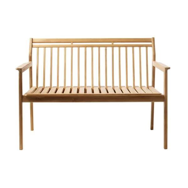 FDB Møbler Banc M12 Sammen 2 places Teak-non treated