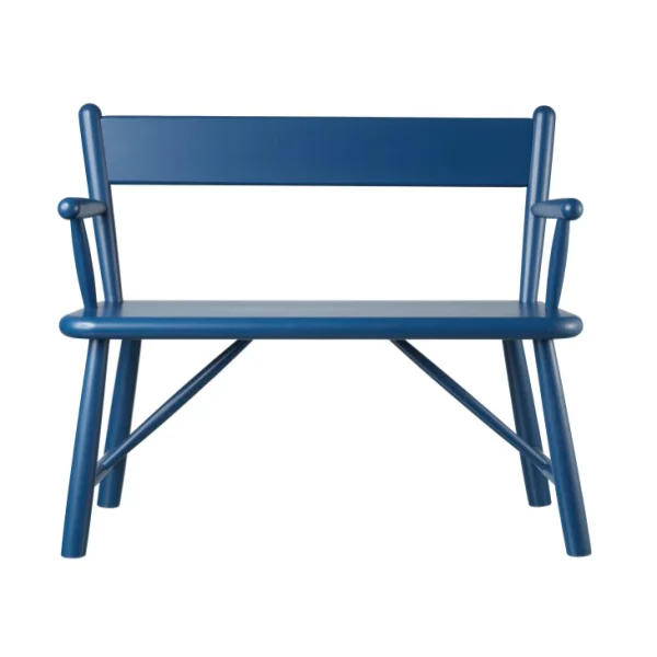 FDB Møbler Banc pour enfants P11 Beech blue painted