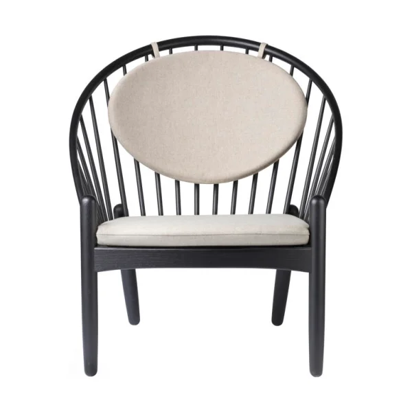 FDB Møbler Chaise J166 Jørna Oak black painted-beige