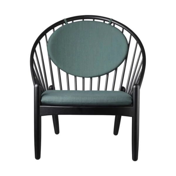 FDB Møbler Chaise J166 Jørna Oak black painted-dark green