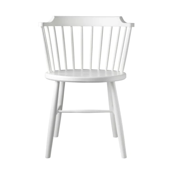 FDB Møbler Chaise J18 Beech white painted