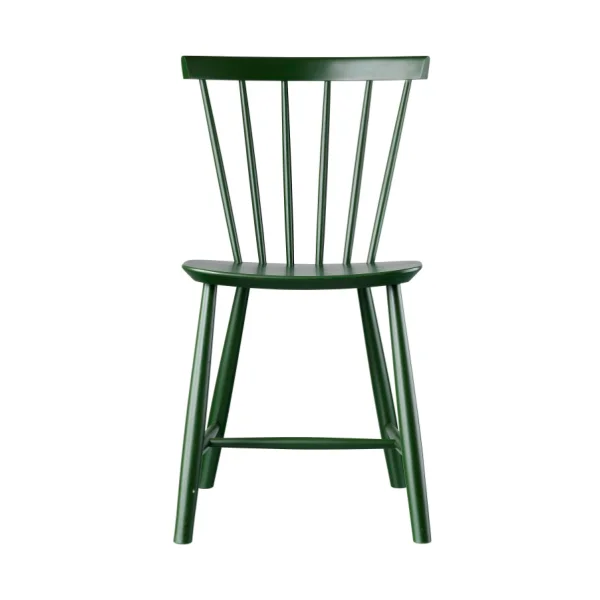 FDB Møbler Chaise J46 Beech bottle green painted