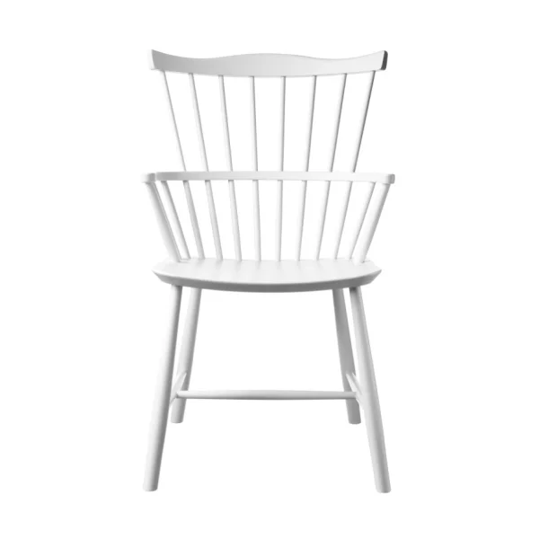 FDB Møbler Chaise J52B Beech white painted