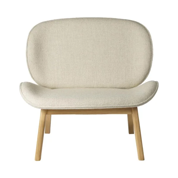 FDB Møbler Chaise lounge L32 Suru Oak nature lacquered-light beige