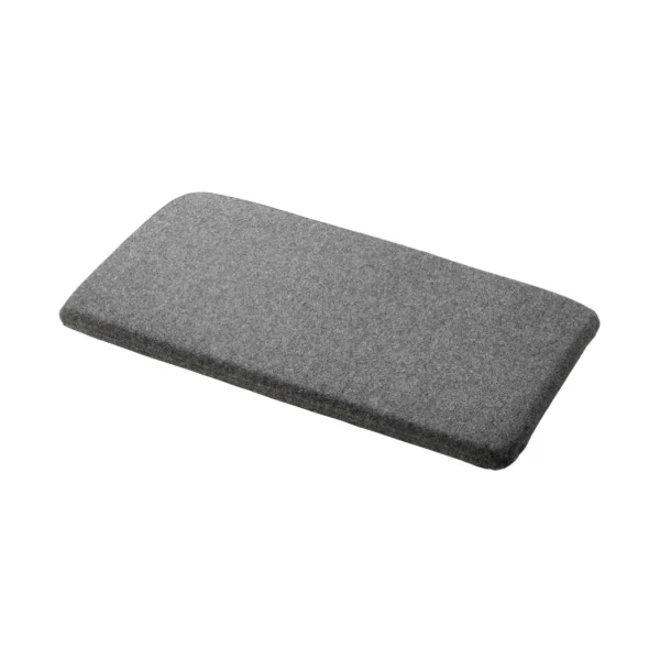 FDB Møbler Coussin d'assise R6 Radius 33x65 cm Dark mottled grey