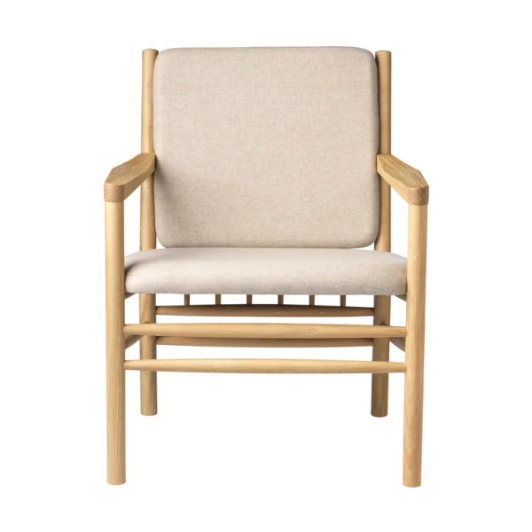 FDB Møbler Fauteuil J147 Oak nature lacquered-beige