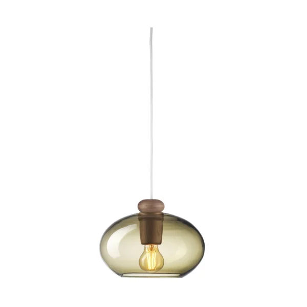 FDB Møbler Suspension U2 Hiti Smokey grey-walnut nature lacquered