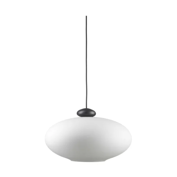 FDB Møbler Suspension U3 Hiti Opal glass-oak black painted