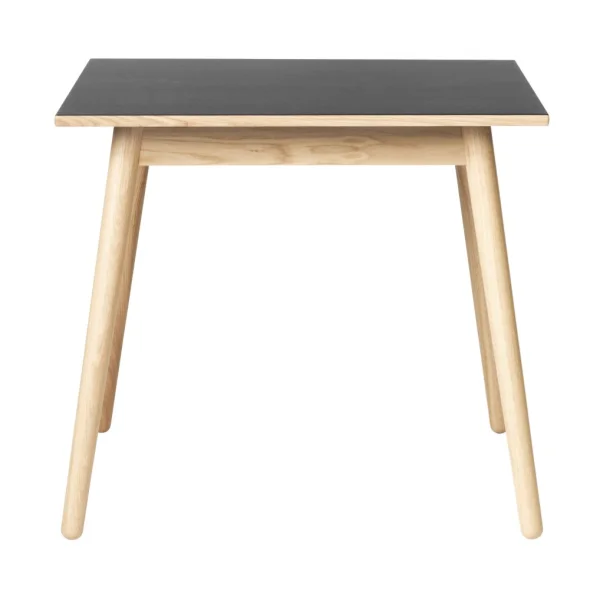 FDB Møbler Table à manger C35A 82x82 cm Black-oak nature lacquered