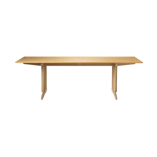 FDB Møbler Table à manger C64 Shaker 90x220 cm Oak nature lacquered-oak veneer