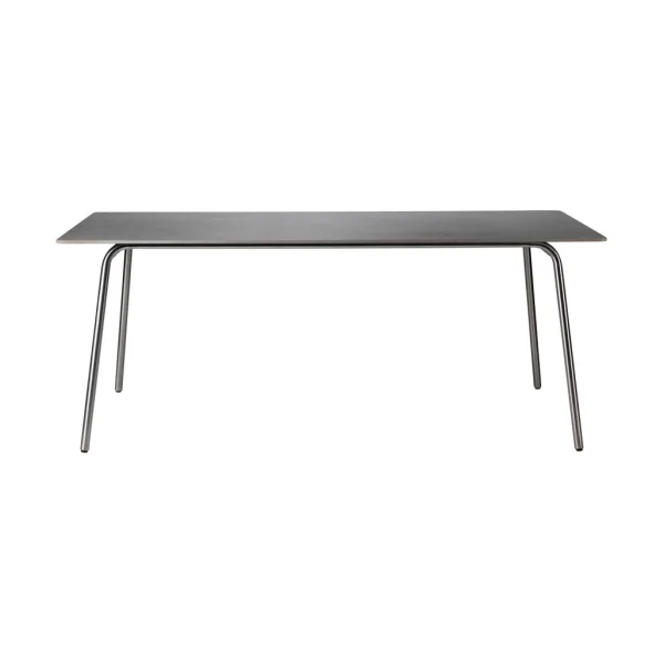 FDB Møbler Table de jardin M21 Teglgård 90x180 cm Stone-stainless steel