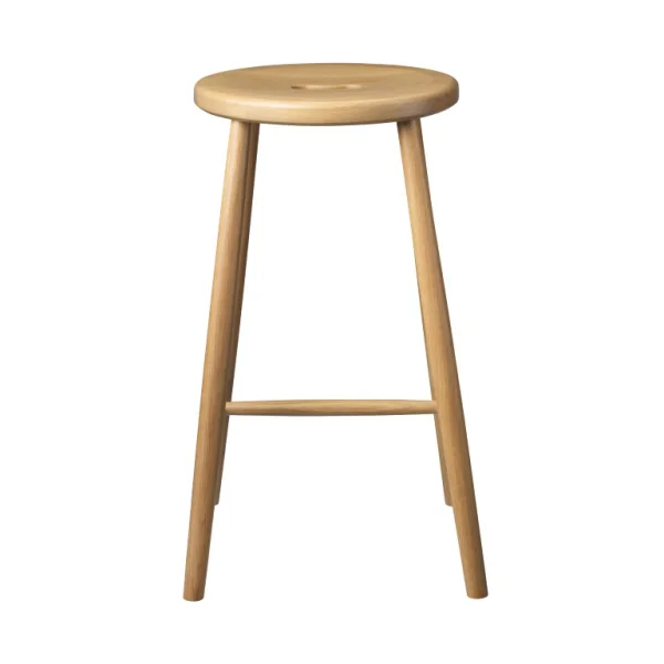 FDB Møbler Tabouret de bar J27C Oak nature lacquered