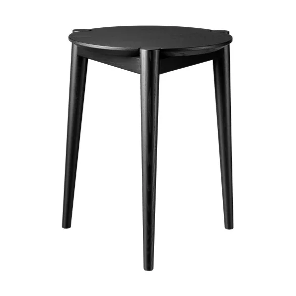 FDB Møbler Tabouret J160 35 cm Oak black painted