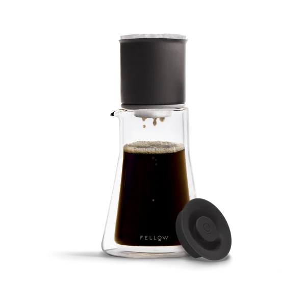 Fellow Stagg XF pour-over set Matte black-clear glass