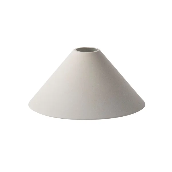 Ferm Living Abat-jour Collect Cone light grey (gris clair)