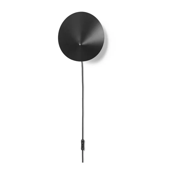 ferm LIVING Applique Arum wall scone Black