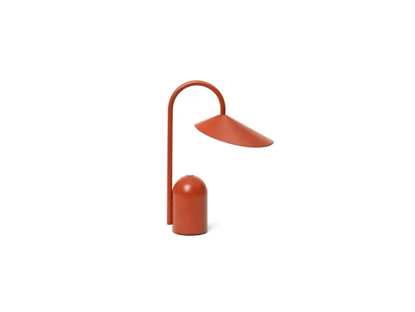 ferm LIVING - Arum Portable Lampe de Table IP44 Oxide Red