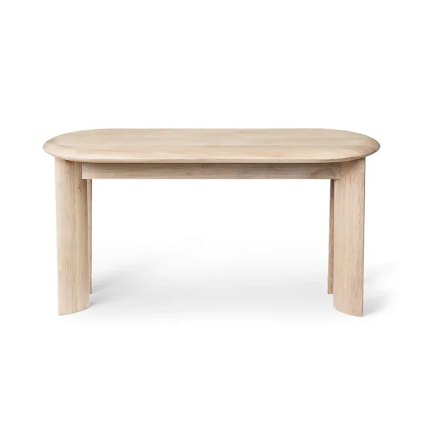 Ferm Living Banc Bevel 90 cm Chêne blanchi à l’huile