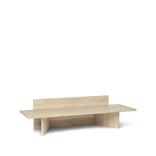 ferm LIVING Banc Oblique natural oak