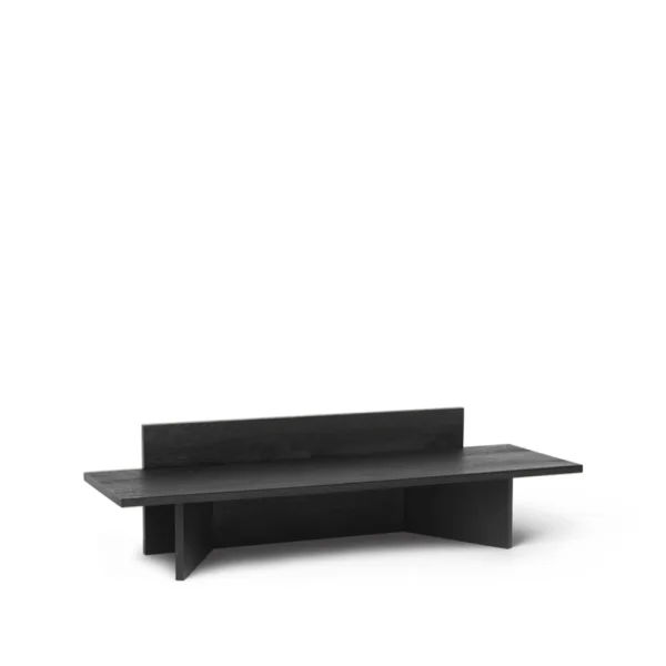 ferm LIVING Banc Oblique oak black oiled