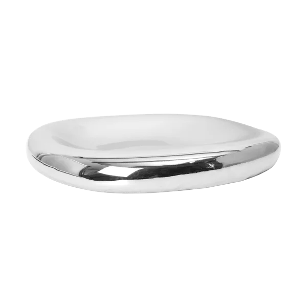 Ferm Living Bol décoratif Bellure centrepiece Ø35 cm Silver