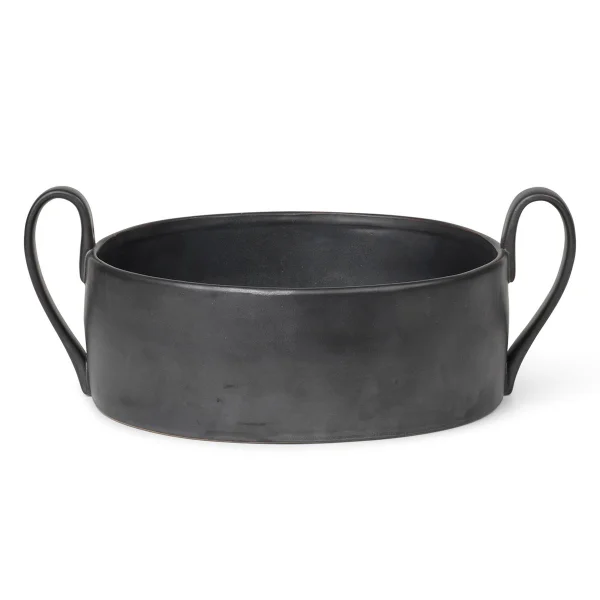 Ferm Living Bol Flow Centrepiece Black