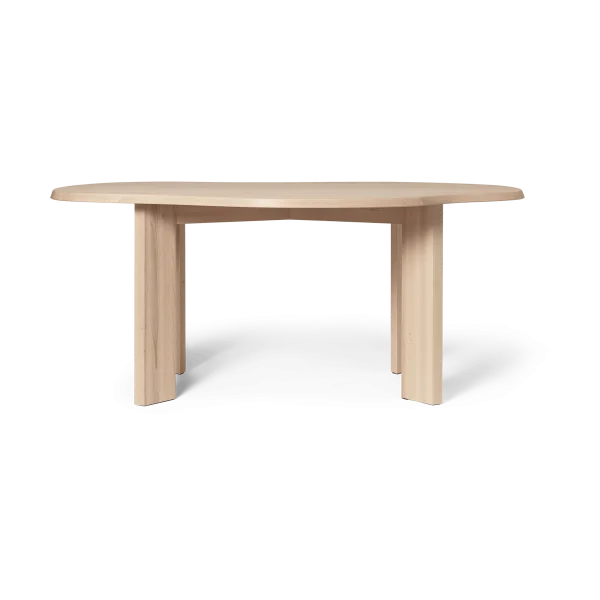 ferm LIVING Bureau Tarn 90x170 cm White oiled beech