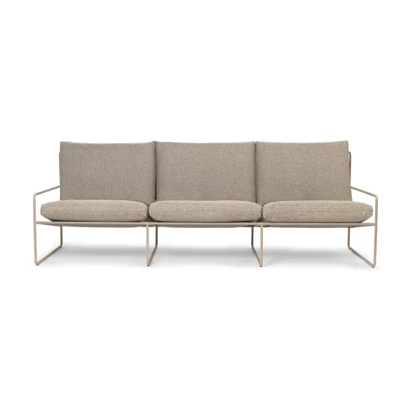 ferm LIVING Canapé 3 places Desert Cashmere-Dark sand