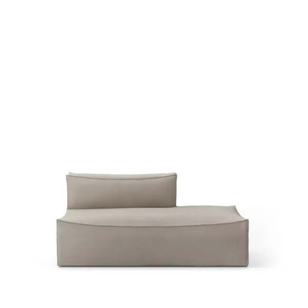 ferm LIVING Canapé modulable Catena tissu cotton linen natural, open end r 301