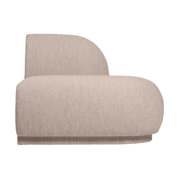 Ferm Living Canapé modulaire Rico open R Soft bouclé-natural