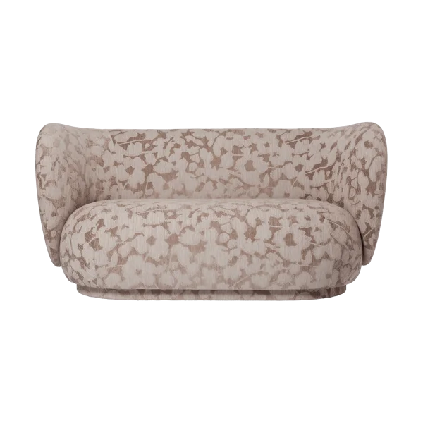 Ferm Living Canapé Rico 2 places Cilla-Taupe