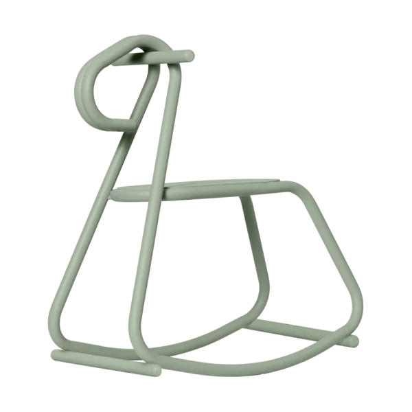 Ferm Living Cheval à bascule Lussi Tea Green