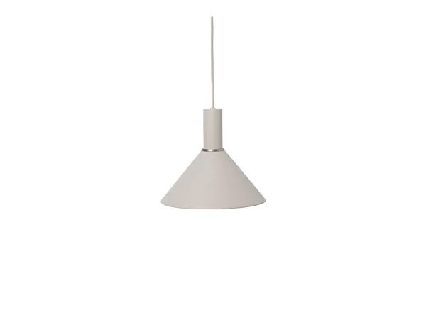 Ferm Living - Collect Suspension Cone Low Light Grey