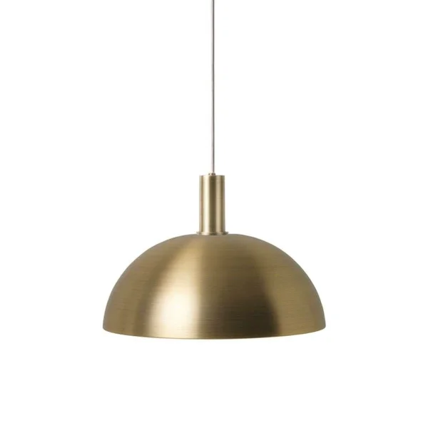 Ferm Living - Collect Suspension Dome Low Brass