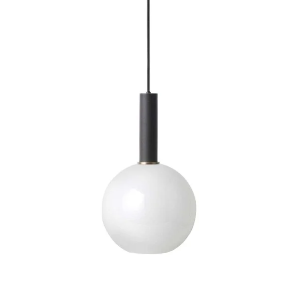 Ferm Living - Collect Suspension Opal Sphere High Black