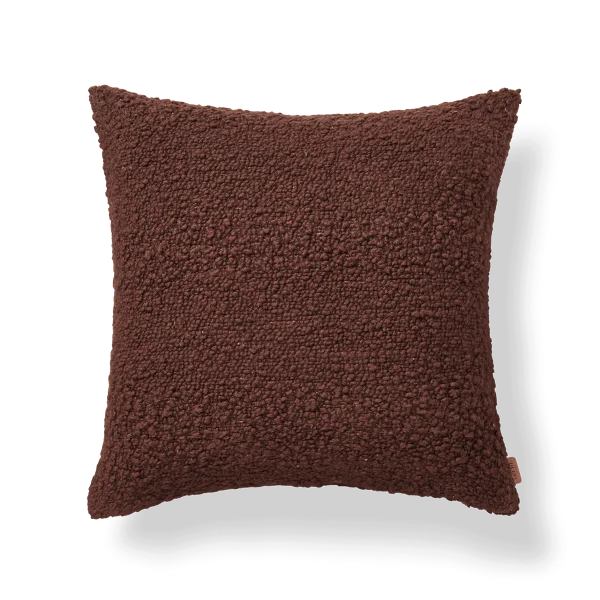 Ferm Living Coussin Moor 50x50 cm Dark pecan
