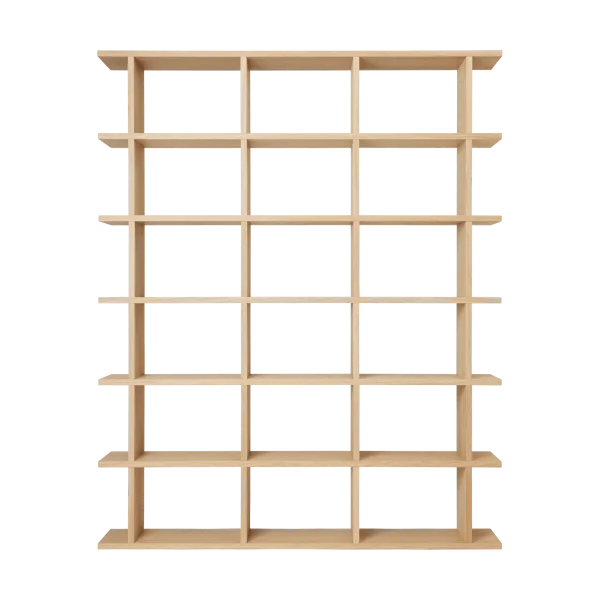 Ferm Living Étagère à livres Kona 3x6 Natural