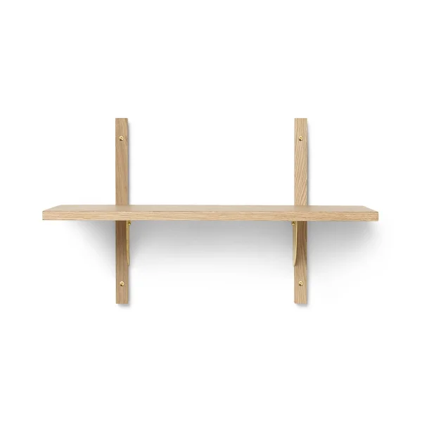 ferm LIVING Étagère Sector S/S Chêne-laiton