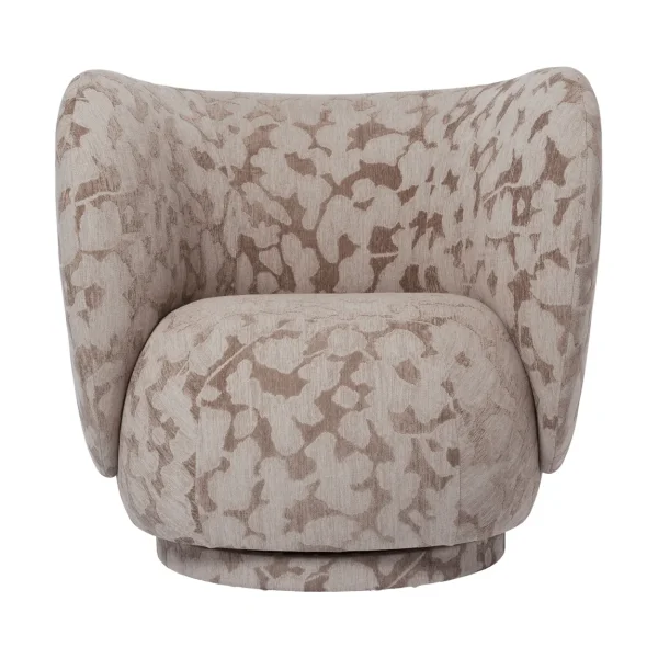 Ferm Living Fauteuil de salon Rico Cilla-Taupe