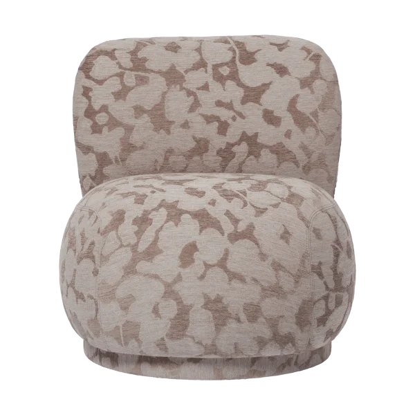 Ferm Living Fauteuil Rico lounge chair piccolo Cilla-Taupe